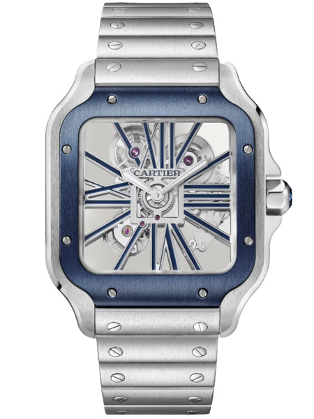 Cartier Santos De Cartier Large skeleton WHSA0026