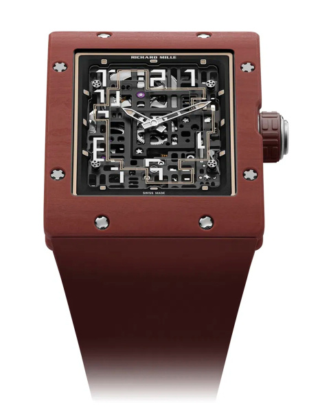 Richard Mille Mens collectoin RM 001-050 Automatic Extraflat Terracotta Quartz TPT® RM 16-02 terracotta
